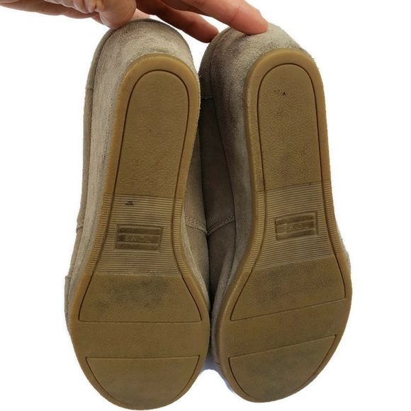 Toms Kala Desert Wedge Suede Booties Size 10 - Picture 7 of 15